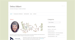 Desktop Screenshot of debsilbert.com